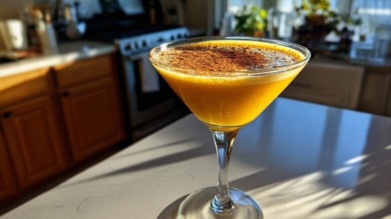 Pumpkin Spice Martini