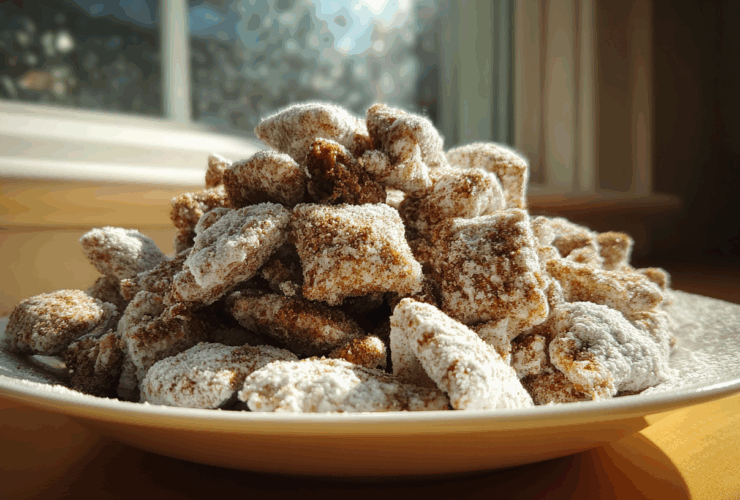 Pumpkin Spice Puppy Chow