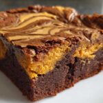 Pumpkin Swirl Brownies
