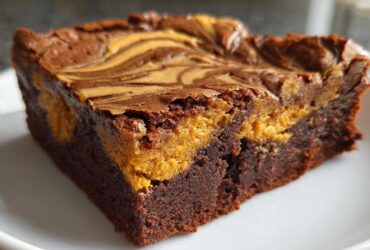 Pumpkin Swirl Brownies