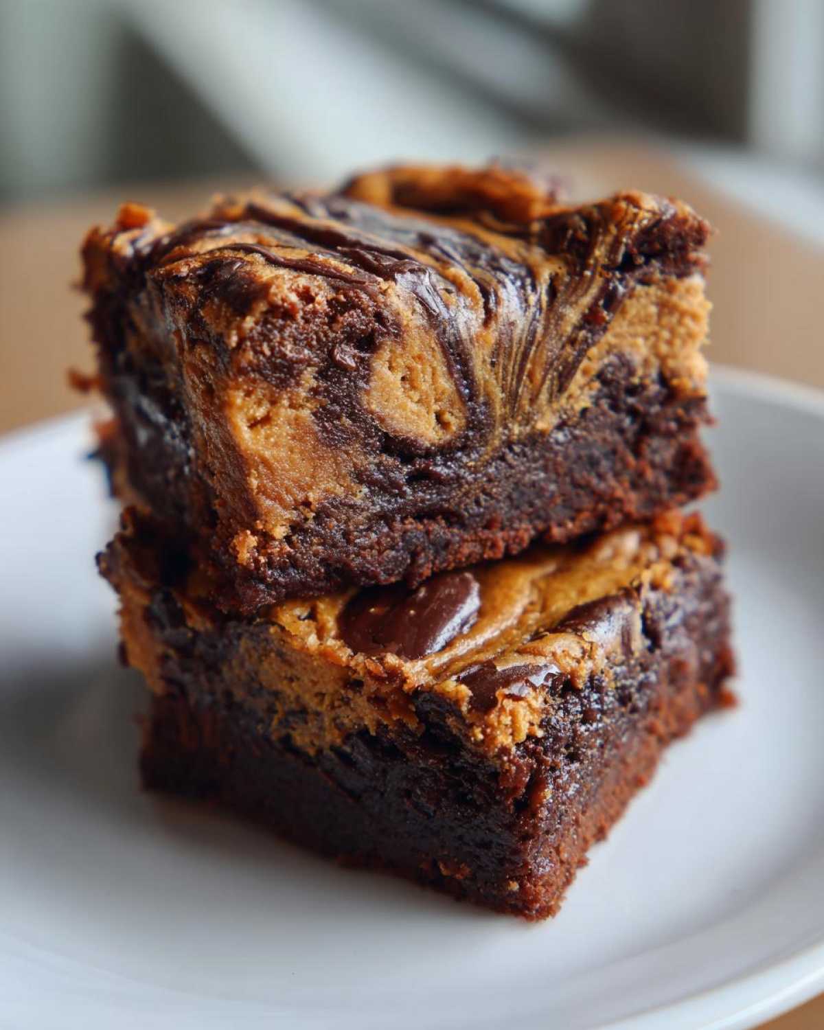 Pumpkin Swirl Brownies - detail 4