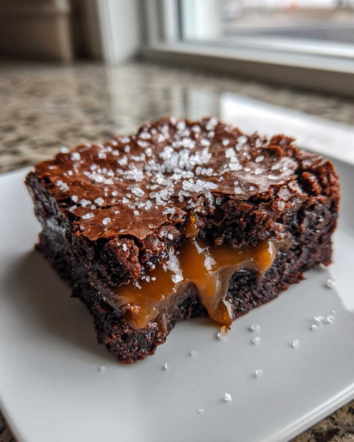 Salted Caramel Brownies - detail 1