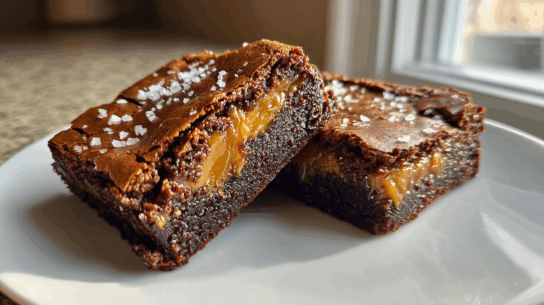 Salted Caramel Brownies