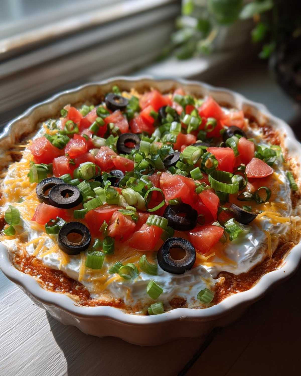 Seven Layer Taco Dip - detail 4