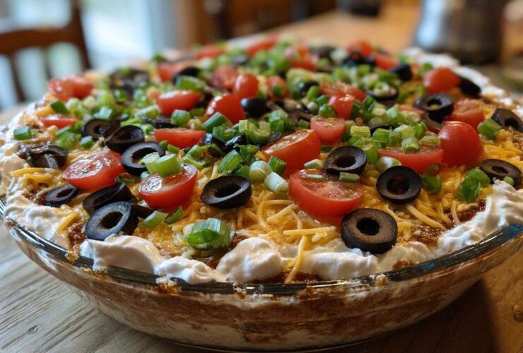 Seven Layer Taco Dip