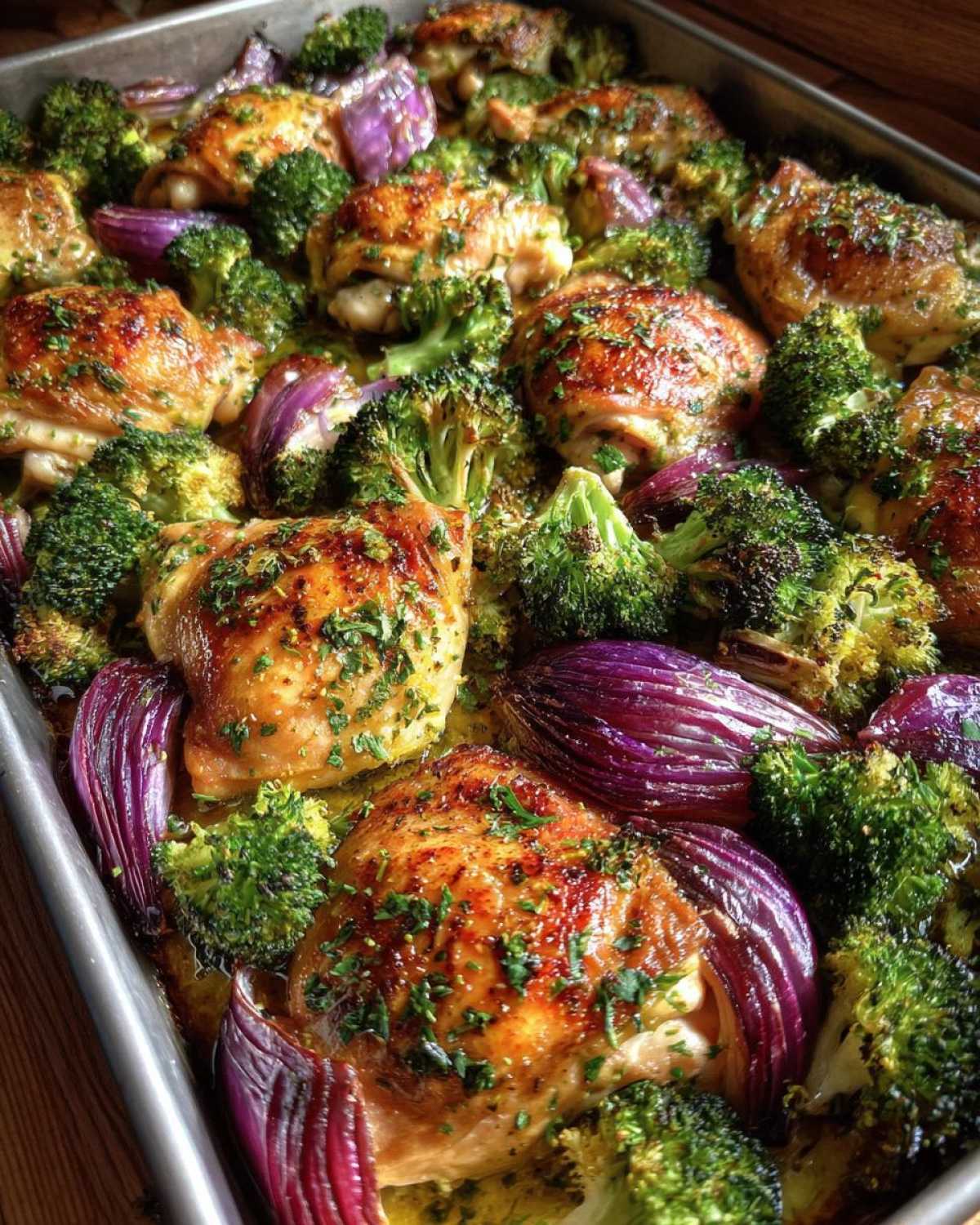 Sheet Pan Garlic Herb Chicken & Veggies - detail 3