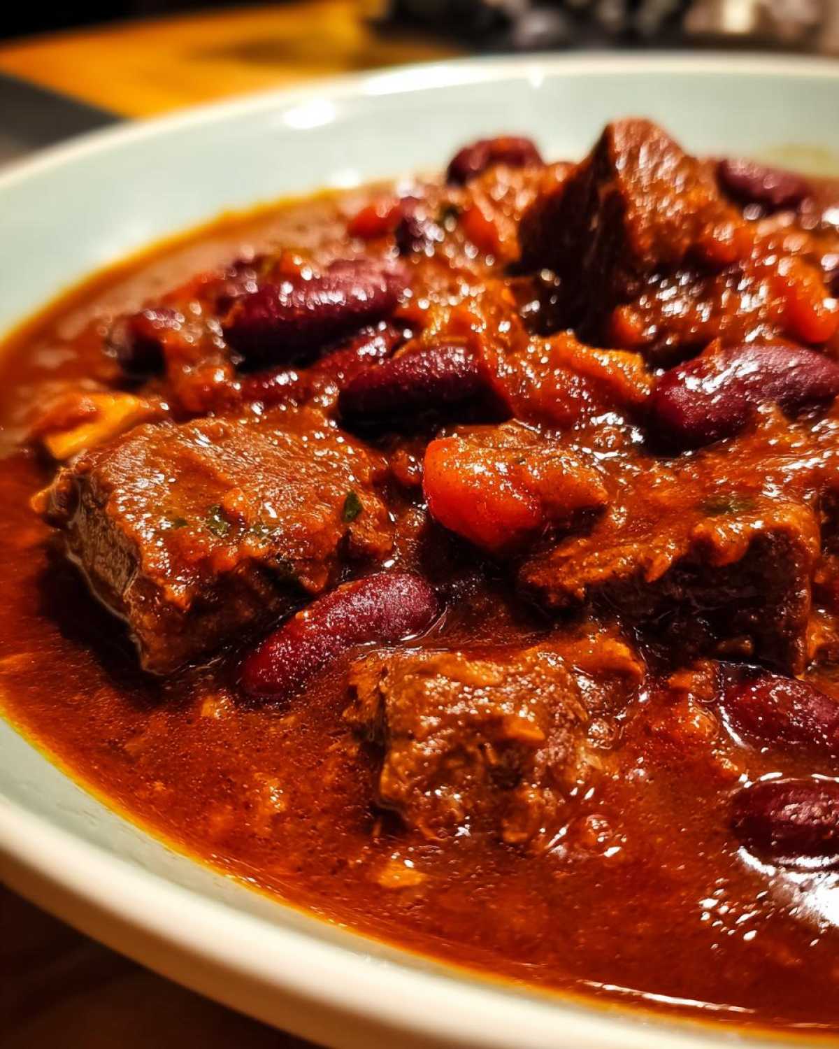 Slow Cooker Beef Chili - detail 3