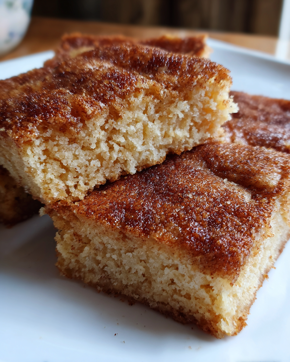 Snickerdoodle Blondies - detail 3