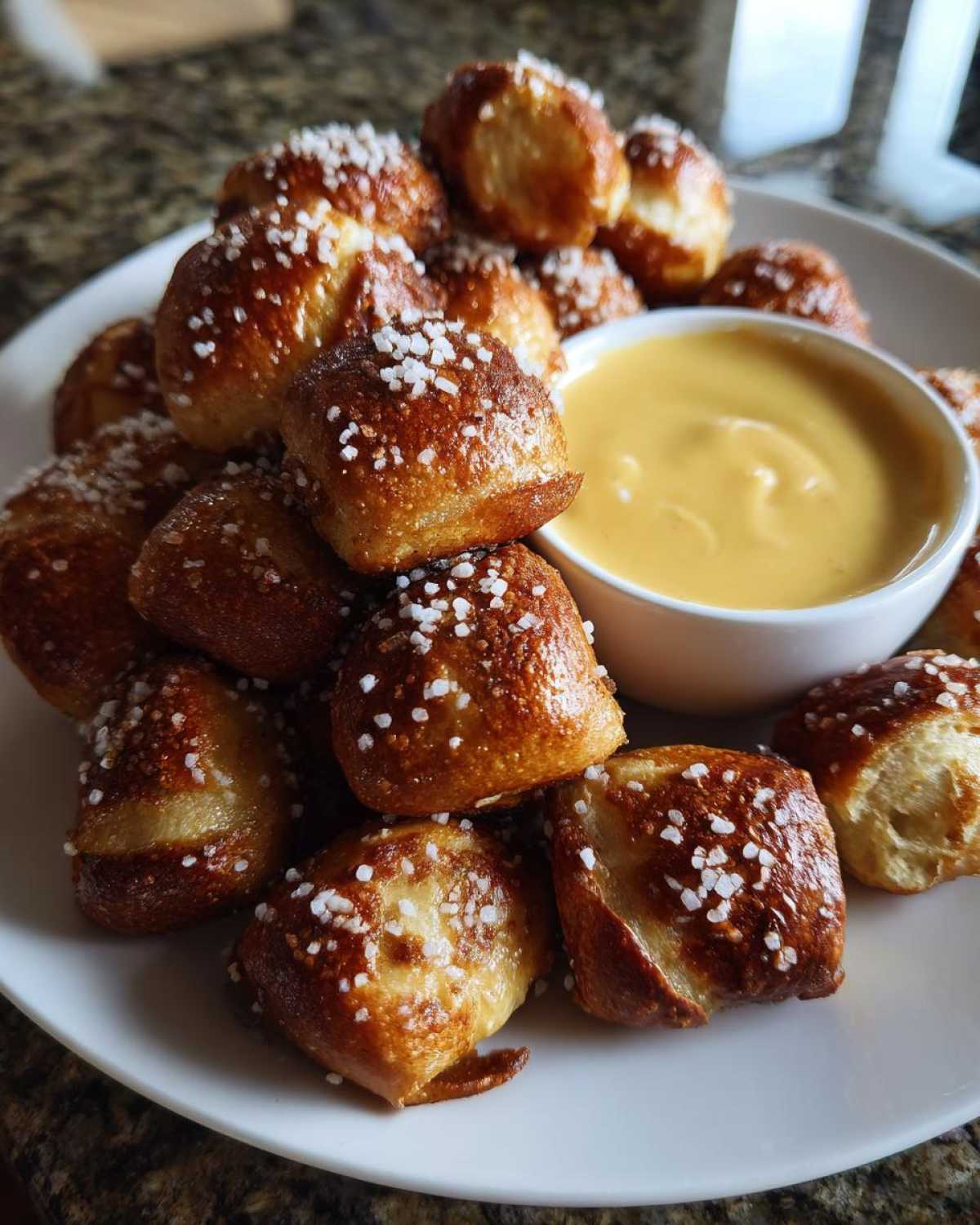 Soft Pretzel Bites with Beer Cheese - detail 1