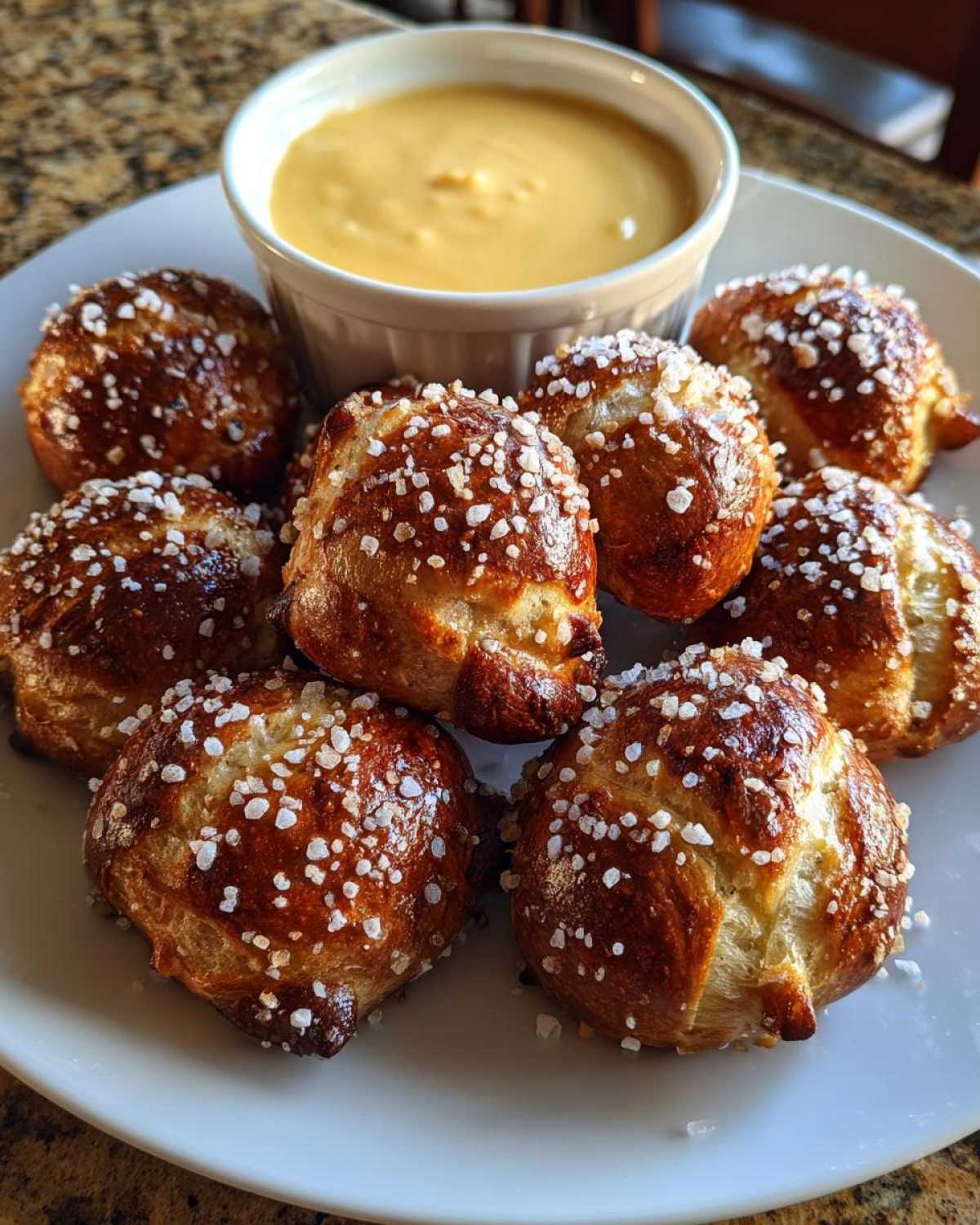 Soft Pretzel Bites with Beer Cheese - detail 3