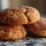 Soft Pumpkin Snickerdoodle Cookies