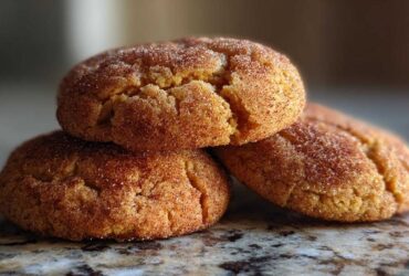Soft Pumpkin Snickerdoodle Cookies