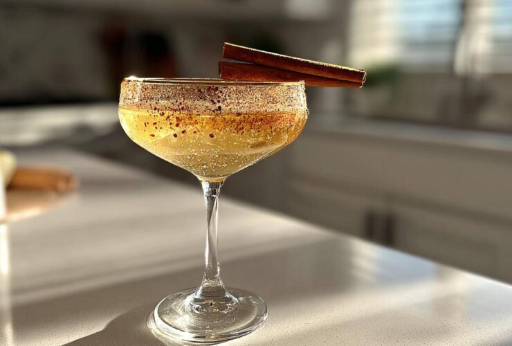Spiced Pear Martini