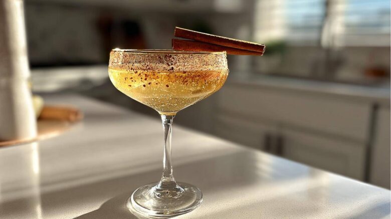 Spiced Pear Martini