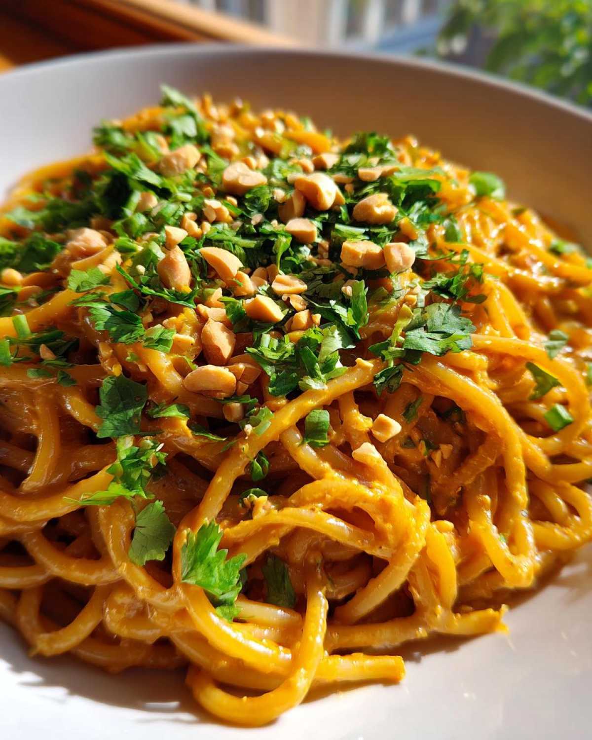 Spicy Thai Peanut Noodles - detail 4