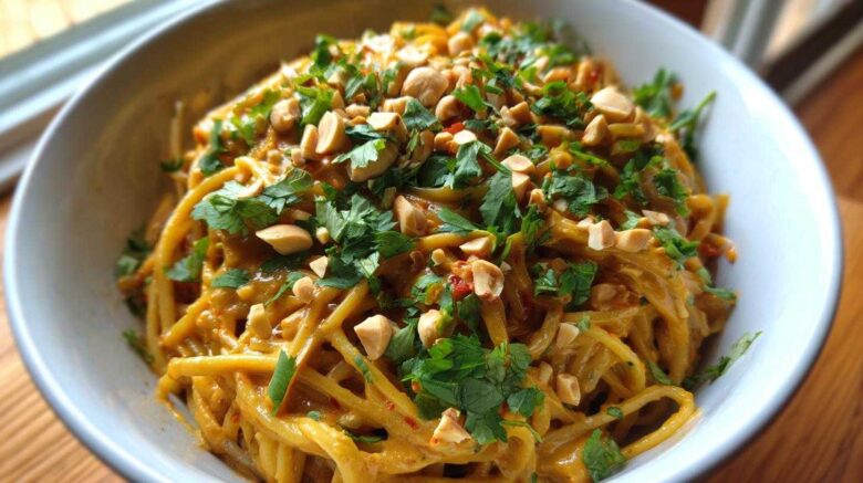 Spicy Thai Peanut Noodles