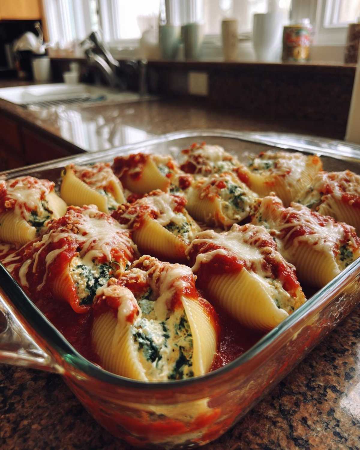 Spinach Ricotta Stuffed Shells - detail 1