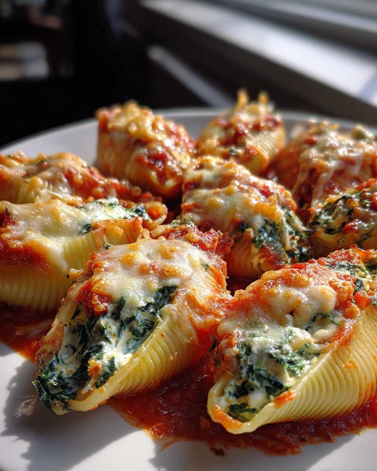 Spinach Ricotta Stuffed Shells - detail 3