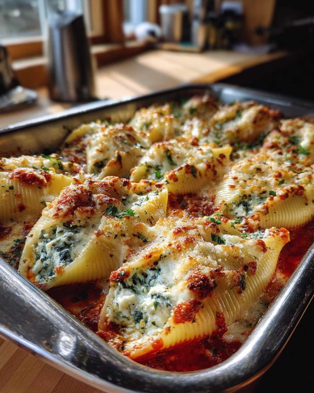 Spinach Ricotta Stuffed Shells - detail 4