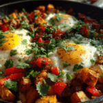 Sweet Potato Hash with Eggs