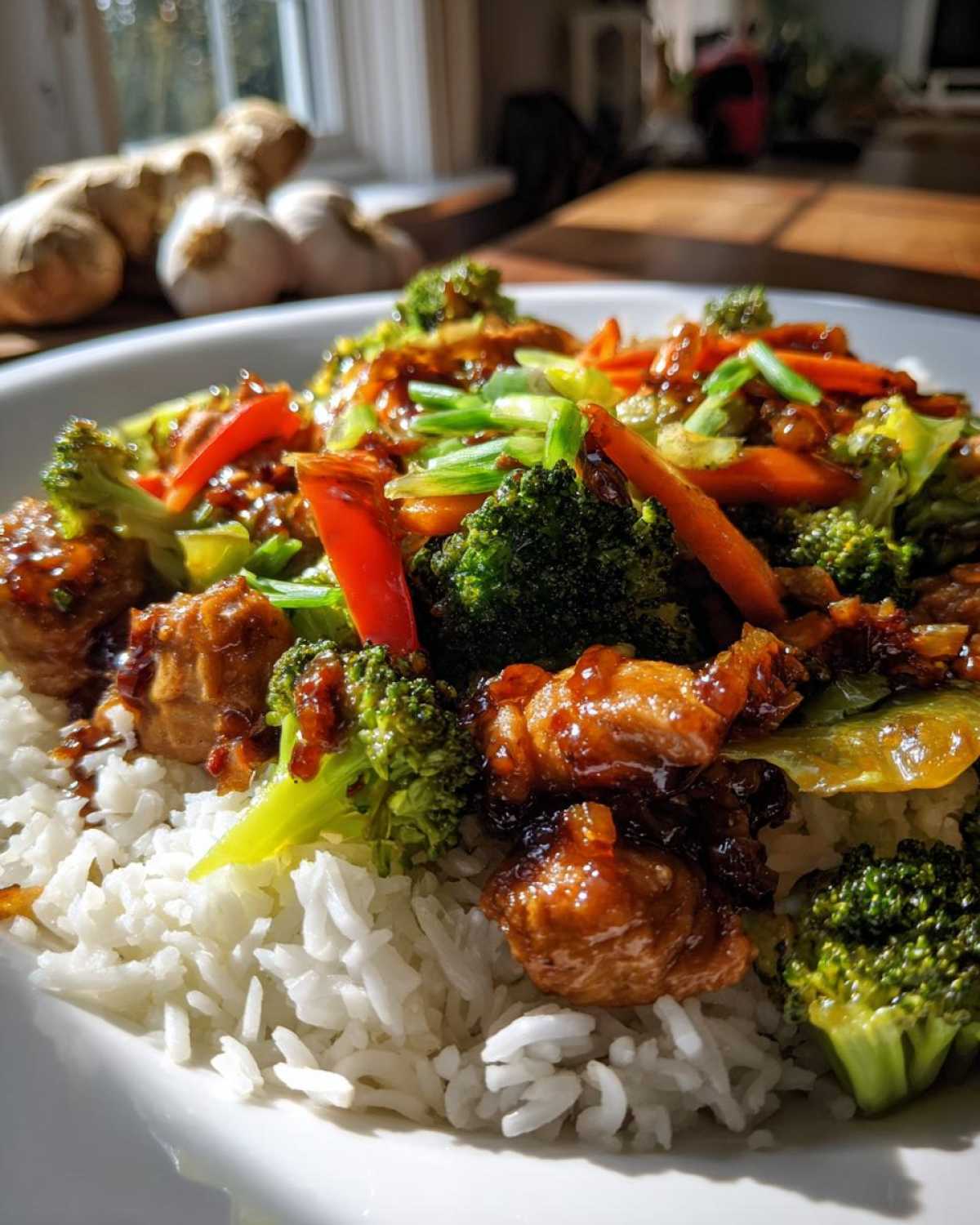 Teriyaki Chicken Stir-Fry - detail 2