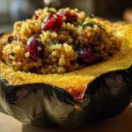 Vegetarian Stuffed Acorn Squash