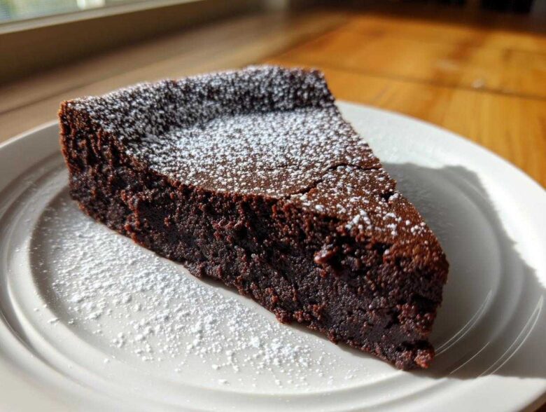flourless chocolate torte - Featured