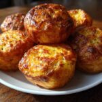 A stack of golden brown, incredibly crispy roast potatoes served on a white plate.