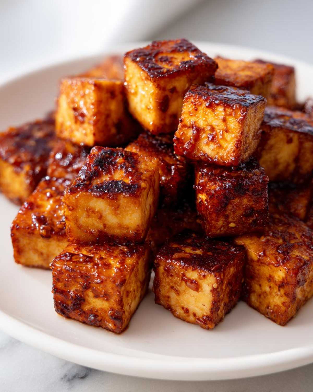 Air Fryer Crispy Tofu with Sweet Chili Glaze - Other 2