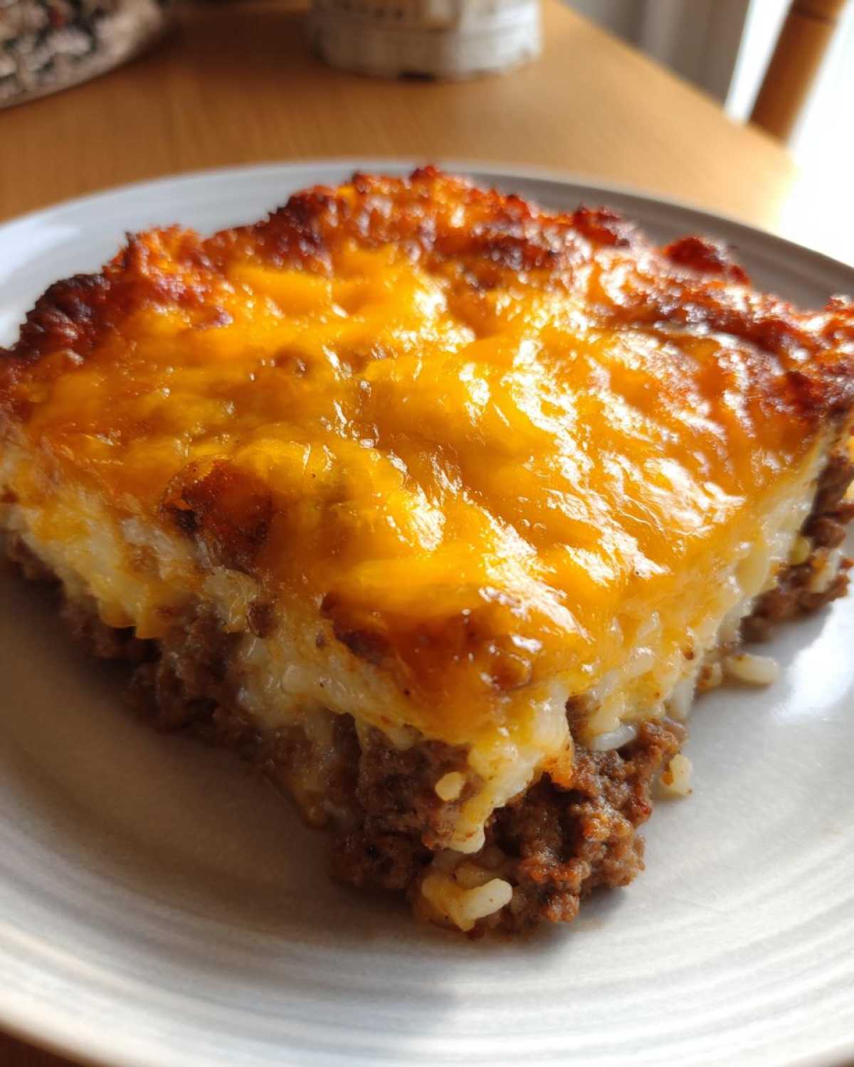 Cheesy Beef and Rice Casserole Comfort Dish - Other 2