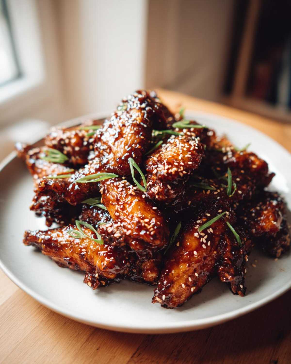 Sticky Teriyaki Chicken Wings Oven Baked - Other 1