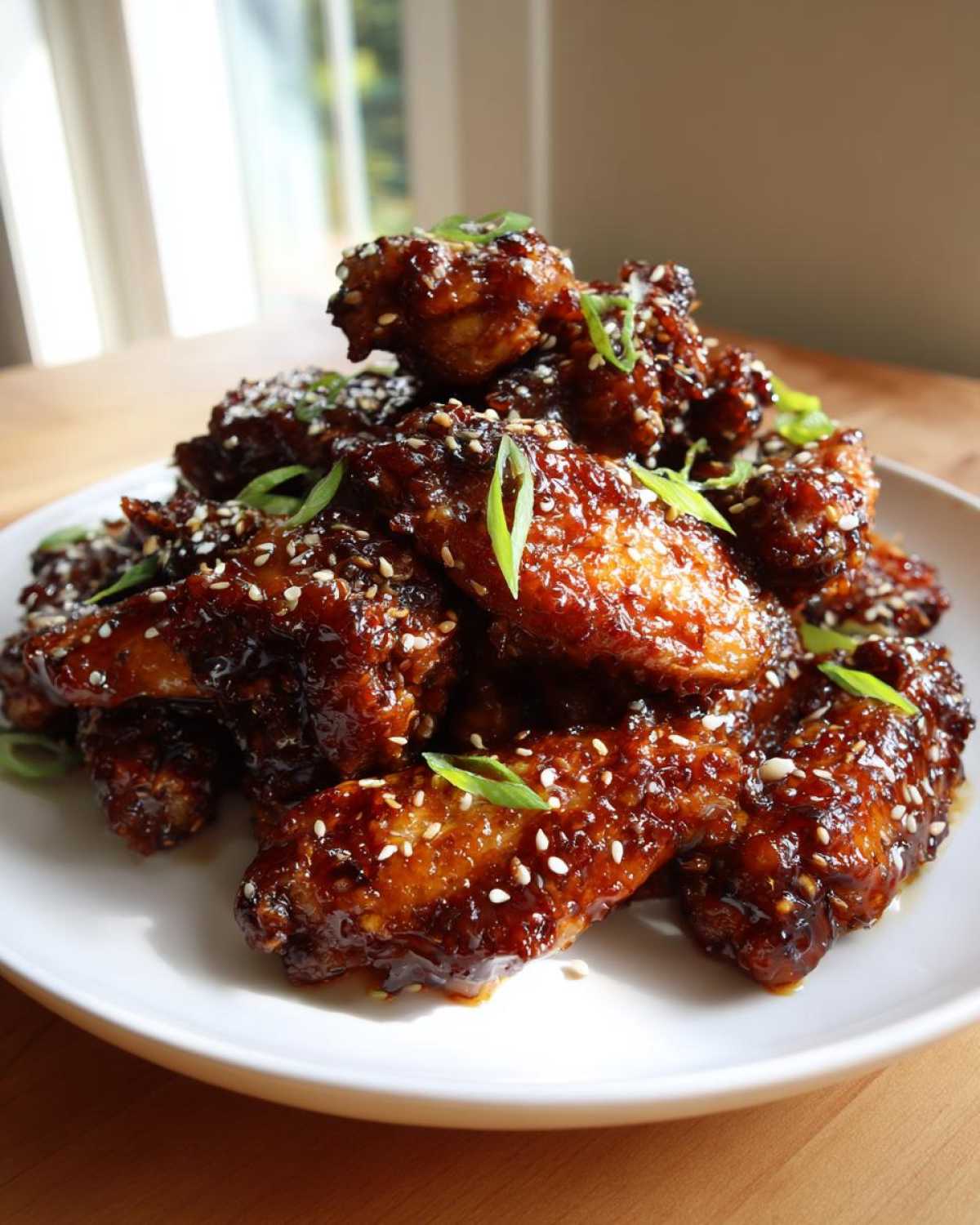 Sticky Teriyaki Chicken Wings Oven Baked - Other 2